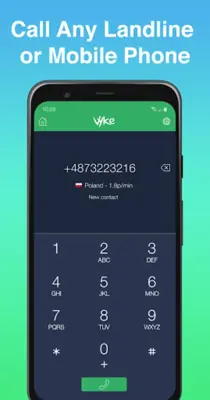 Vyke Second Phone Number/2nd android App screenshot 12