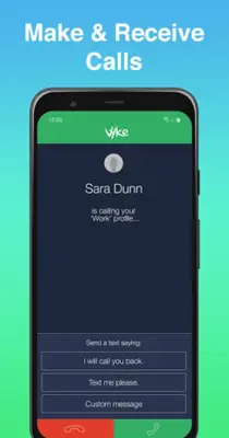 Vyke Second Phone Number/2nd android App screenshot 13