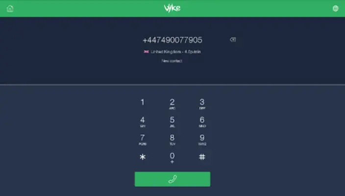 Vyke Second Phone Number/2nd android App screenshot 5